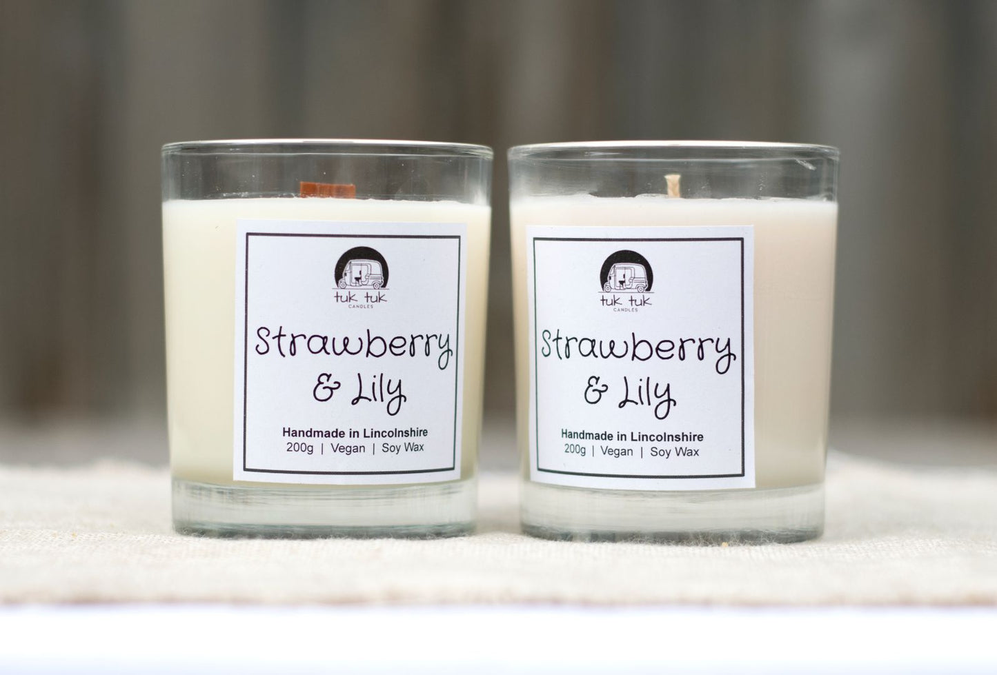 Strawberry & Lily Candle