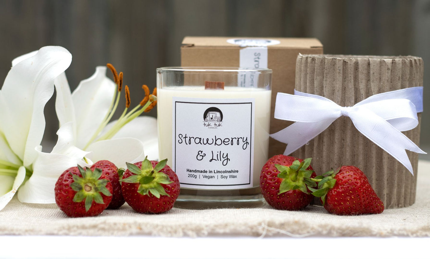 Strawberry & Lily Candle